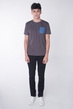 Semi Fit Tee With Pocket Detail