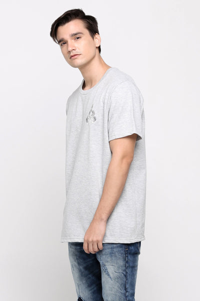 Oversized Tee With Embroidery