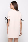 T-Shirt Dress With Lace Trim