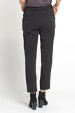Striped Trousers With Elastic Waistband
