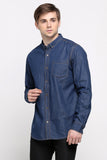 Chambray Shirt With Pocket