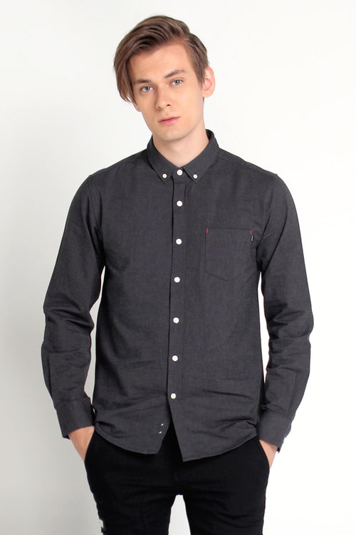 Long Sleeves Oxford Shirt