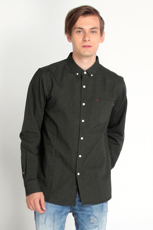 Long Sleeves Oxford Shirt