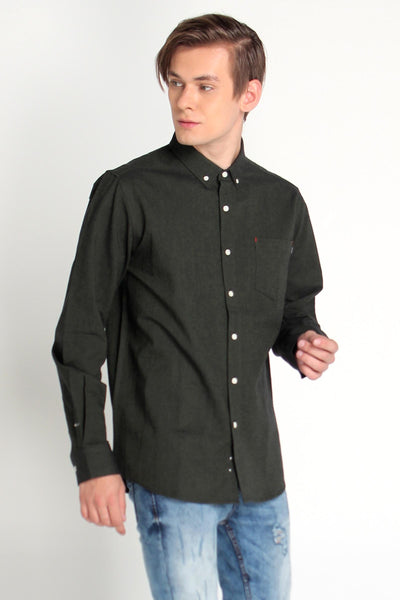 Long Sleeves Oxford Shirt