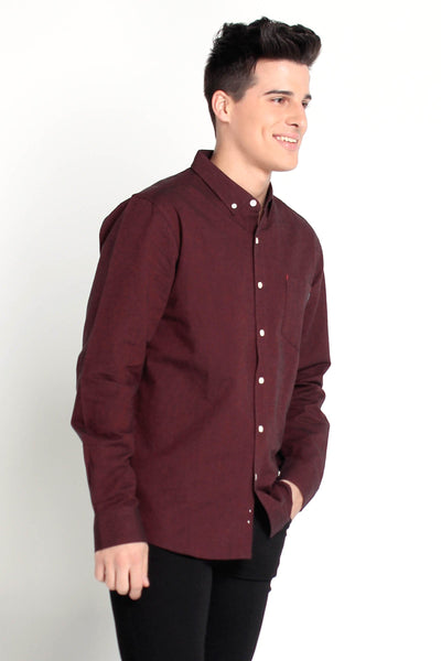 Oxford Shirt With Long Sleeves