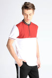 Polo Shirt With Zipper Detail