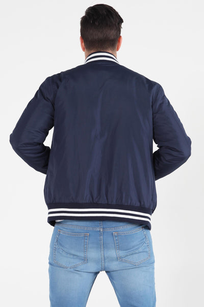 Varsity Jacket With Tipping