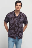 Poplin Shirt With All-Over Print
