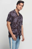 Poplin Shirt With All-Over Print
