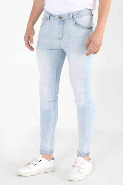 Super Skinny Fit Ripped Jeans