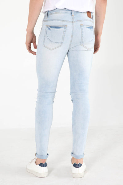 Super Skinny Fit Ripped Jeans