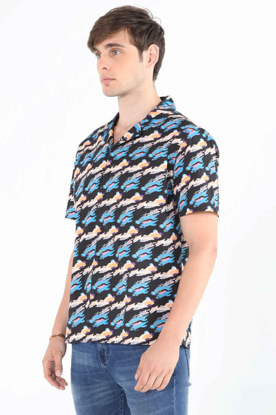 Resort Shirt With All-Over Print