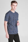 Relaxed Fit Tee With All-Over Print