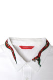 Men's Oxford Shirt With Embroidery