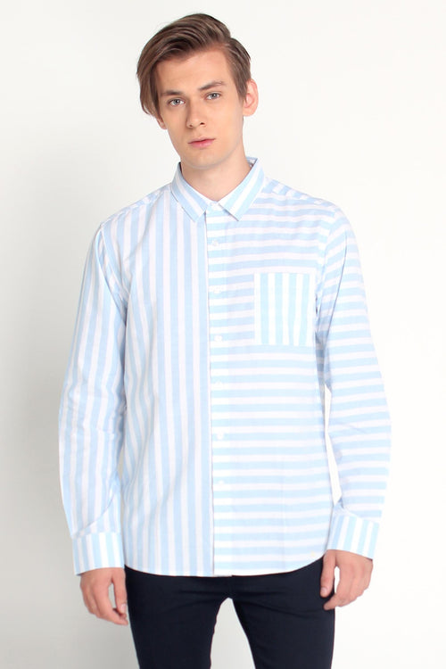 Poplin Shirt With All-Over Print