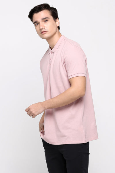 Textured Polo Shirt