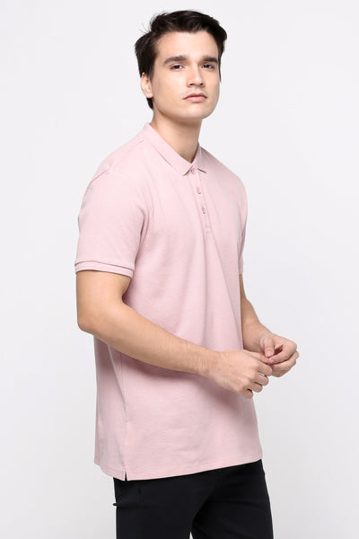 Textured Polo Shirt