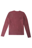 Semi Fit Long Sleeves Tee With Pocket Detail