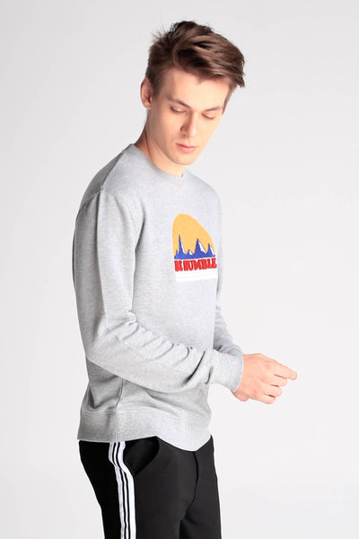 Relaxed Fit Pullover With Embroidery