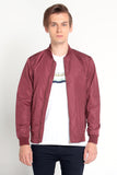 Bomber Jacket With Cut & Sew Panel