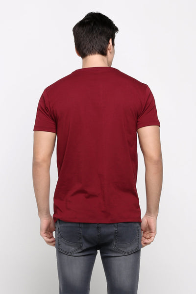 Semi Fit Tee With Graphic Print