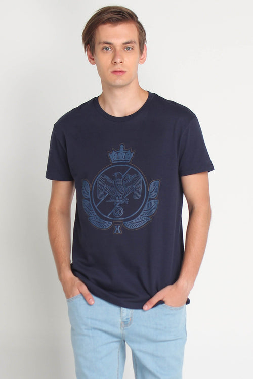 Relaxed Fit Tee With Graphic Print