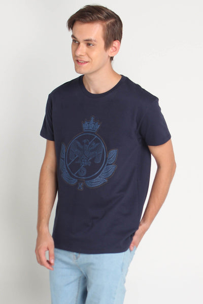 Relaxed Fit Tee With Graphic Print