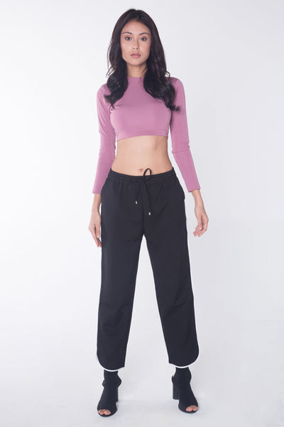 Trousers With Taping Detail