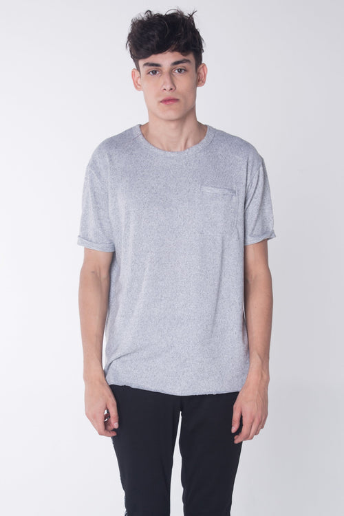 Relaxed Fit Tee With Pocket Detail