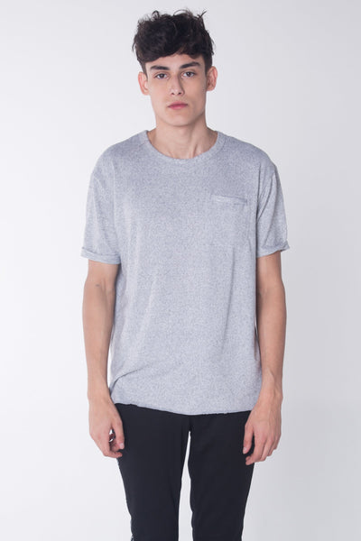 Relaxed Fit Tee With Pocket Detail
