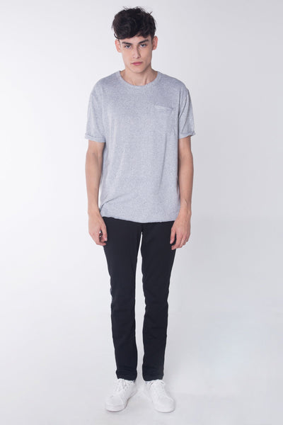 Relaxed Fit Tee With Pocket Detail