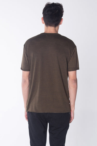 Relaxed Fit Tee With Pocket Detail