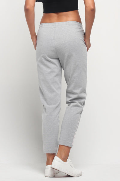 Track Pants With Contrast Piping Detail