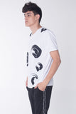 Relaxed Fit Tee With All Over Print