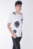 Relaxed Fit Tee With All Over Print