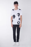 Relaxed Fit Tee With All Over Print