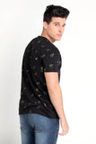 Relaxed Fit Tee With All-Over Print