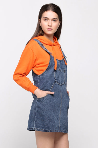 Denim Jumper Skirt