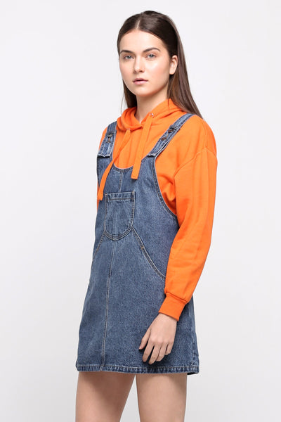 Denim Jumper Skirt