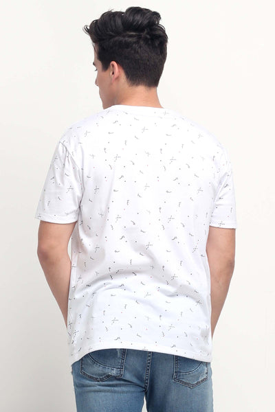 Relaxed Fit Tee With Pocket Detail