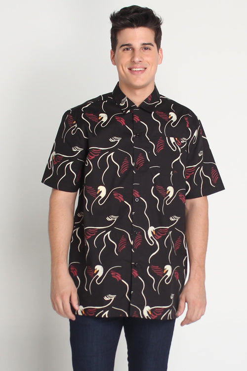 Resort Shirt With All-Over Print