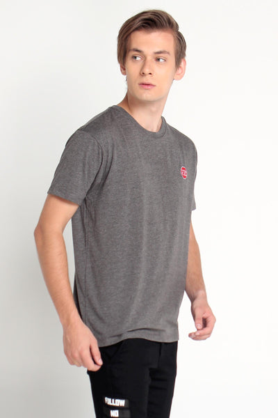 Relaxed Fit Tee With Embroidery