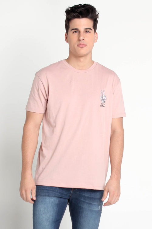 Relaxed Fit Tee With Embroidery