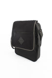 Canvas Sling Bag with Zippered Pocket
