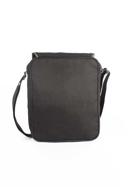 Canvas Sling Bag with Zippered Pocket