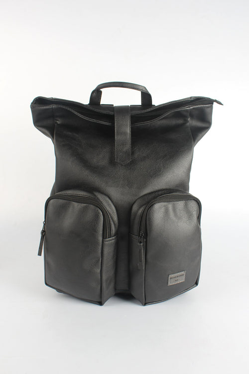Canvas Backpack with Multiple Pockets