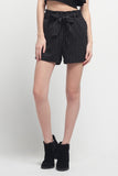 Striped Paperbag Shorts