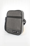Canvas Sling Bag with Zippered Pocket