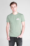 Semi Fit Tee With Graphic Print