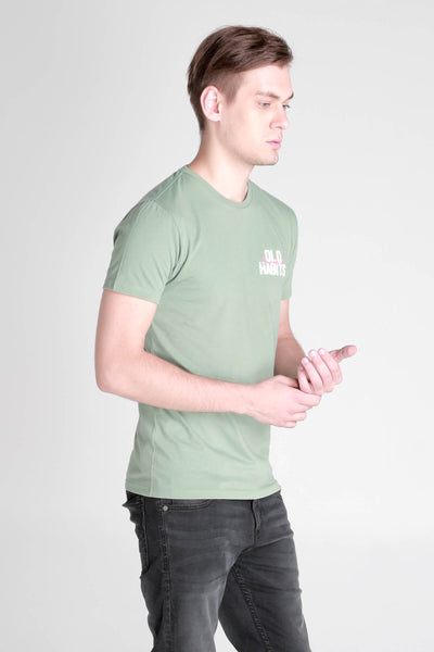 Semi Fit Tee With Graphic Print